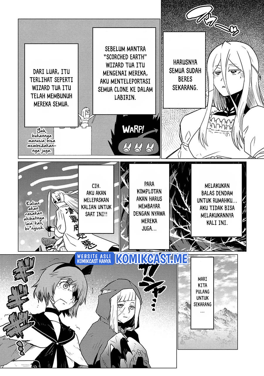 Kumo desu ga, Nani Ka? Chapter 58.2 Bahasa Indonesia